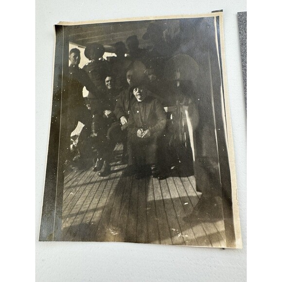 Nellie Cashman Original 1920s Photograph Aboard The Royal In Bennett To Carcross - Picture 2 of 5